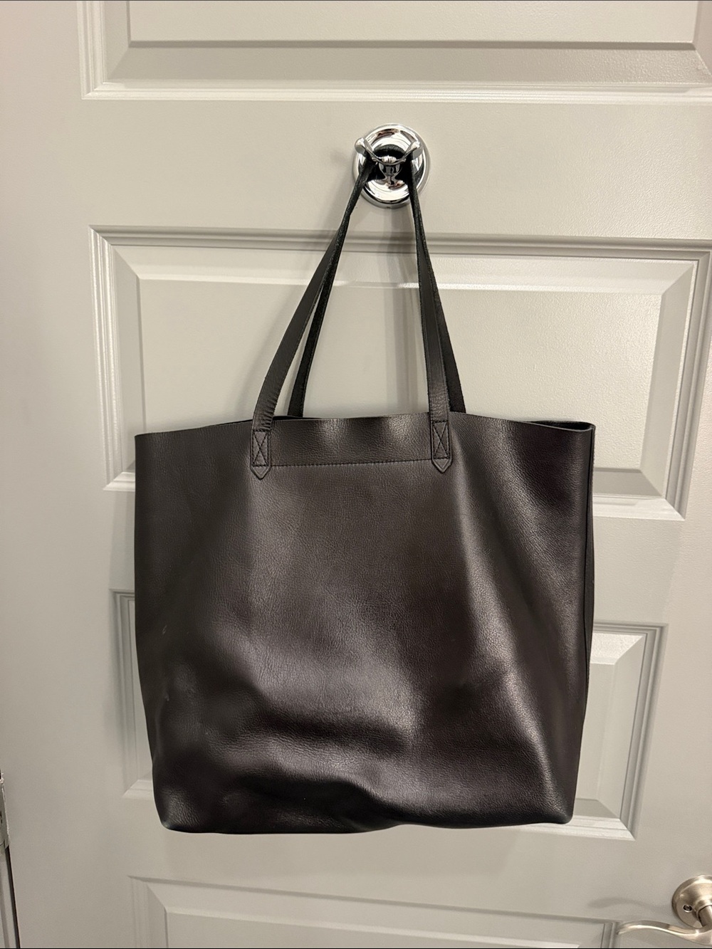 Madewell Black Leather Bag - Picture 2 of 3